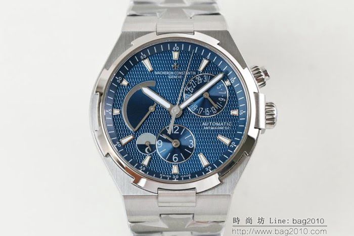 江詩丹頓 Vacheron Constantin 縱橫四海系列 多功能腕表 複刻版1222—SC型機芯 高檔男士腕表  wssb4044